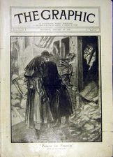 Original Old Vintage Print Peace France Raemaekers Sketch Ww1 1919