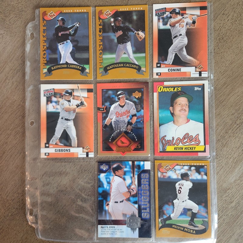 MLB Cards - Assorted Lot of Baltimore Orioles