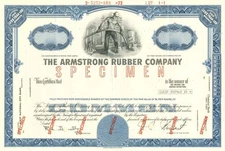 Armstrong Rubber Co. - Stock Certificate - Specimen Stocks & Bonds