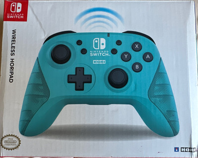 Hori Nintendo Wireless Horipad Nintendo Switch Controller -Teal No Changer Cord