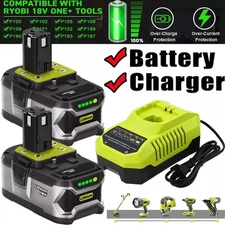 18V 8.0AH For Ryobi One Plus P108 18 Volt Lithium-ion High Capacity Battery Lots