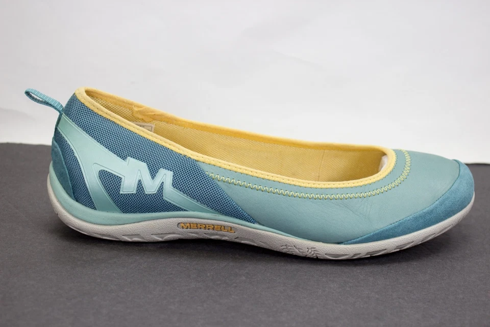 Merrell Britney Enlighten Vex Womens US 11 Trail Blue Turquoise Flats Mary Janes - Image 4 of 4