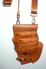 Holster Hair Stylist Waist/Crossbody Scissor Case/Holder Many Compartments