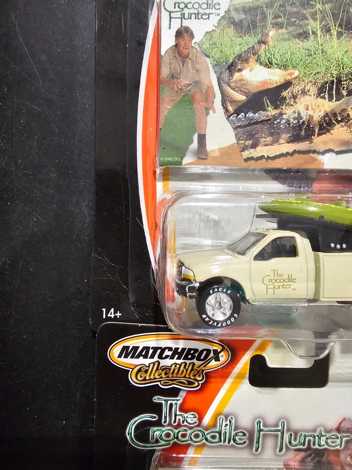 The Crocodile Hunter SET of 4 eBay 2002 MATCHBOX Collectibles MOC NEW #2 - Image 4 of 4