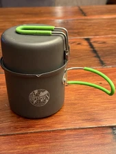 OPTIMUS Solo Cook Pot Cup System Stove Camping Hiking Cook Set