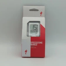 Specialized SpeedZone Sport Wired Cycling Computer - 9 Functions White NEW