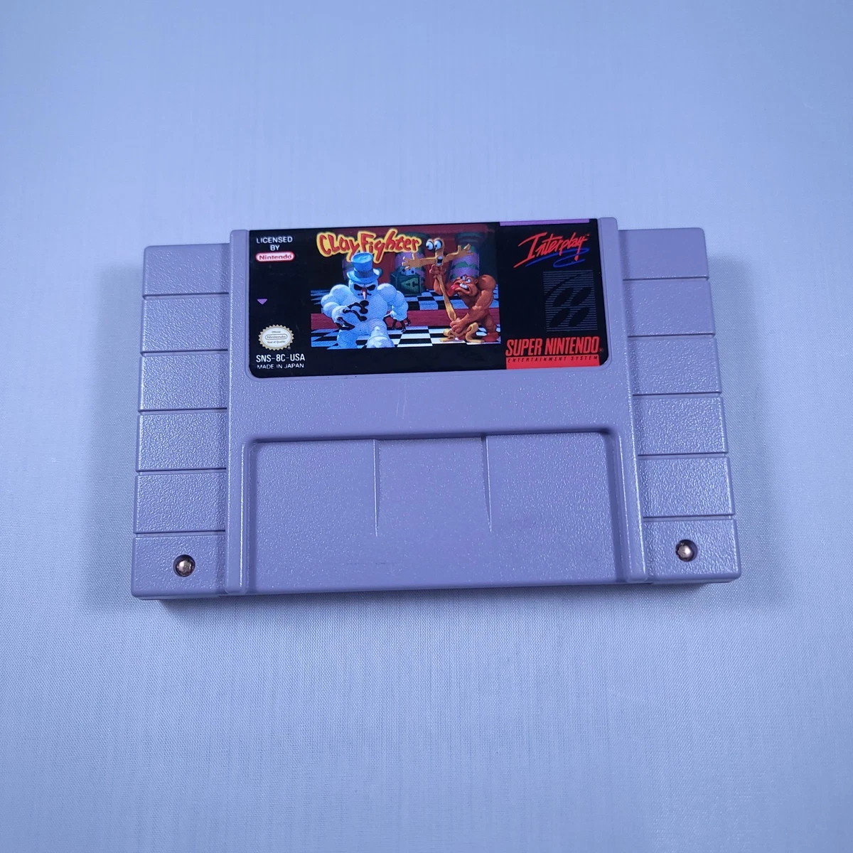 Clay Fighter Nintendo SNES Video Games for sale - eBay