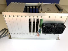 DELTA TAU  UMAC PMAC2 Chassis -  Power Supply, 4 Axis Linear Amp, 24 I/O Lo Pwr