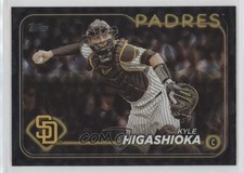 2024 Topps Series 2 Super Box Black Foil Kyle Higashioka #512 0e2x