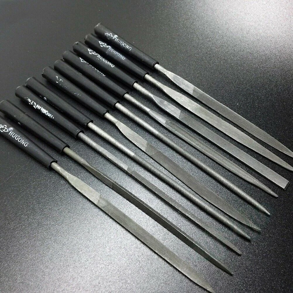 Gitarren Reparatur Set 6-teiliges Set Gitarrensattelfeilen Aus Edelstahl - Professionelle Werkzeuge Für Gitarrenbauer & Reparatur Gitarrenreparatur Werkzeuge