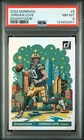 2024 Panini Donruss Jordan Love DOWNTOWN Insert #5, DOWNTOWN! Case Hit, PSA 8