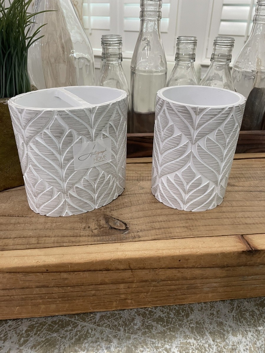 AUTOGRAPH HOME by LA CASA BELLA Bath Accessories Bathroom Leaf