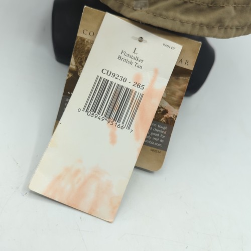 Columbia Pfg Flatstalker British Tan Hat W/ Neck Cover Made In USA Size Large - Picture 7 of 14