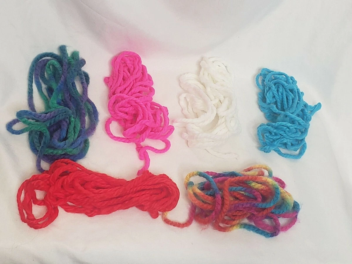 Multi-Color Lace Yarn Hair Tie