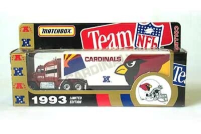 Arizona Cardinals 1993 Transporter Tractor Trailer Truck Semi Diecast NFL 1:80