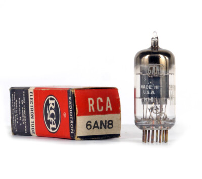 6AN8 RCA NOS Tube Valvola Röhre Lampe TSF Valvula Valve 진공관 真空管 电子管