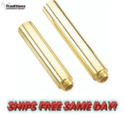 Traditions Solid Brass Spout Set 75 and 100 Grain Spouts # A1237 New!
