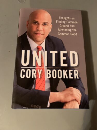 SENATOR CORY BOOKER SIGNED AUTOGRAPHED UNITED BOOK! RARE! 2020!