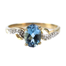 Wunderschöner Ring aus 375er Gold 9 Karat Ge...