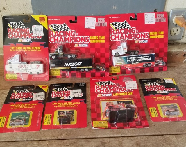 Nascar Die Cast Collectibles Cars Haulers eBay