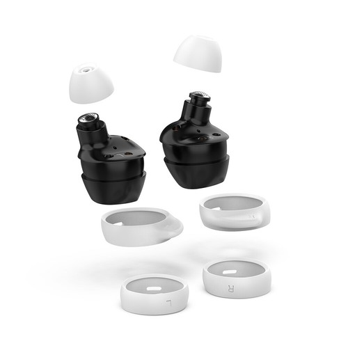 Gommini in silicone + Copri auricolari per Galaxy Buds+ Buds (Bianco) - Zdjęcie 7 z 7