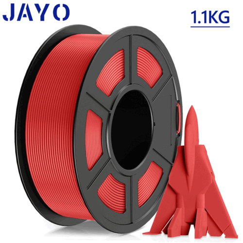 JAYO PLA 3D Drucker Filament PLA+ PETG SILK ABS TPU matt 1,75mm 1,1KG schwarz - Bild 111 von 219