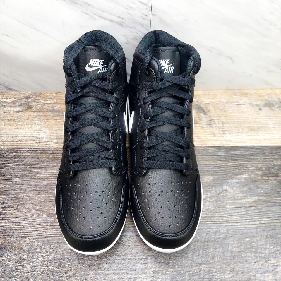 Botines de béisbol Air Jordan 1 retro MCS negros blancos AV5354-011 para hombre talla 10,5 Foto 3 de 4