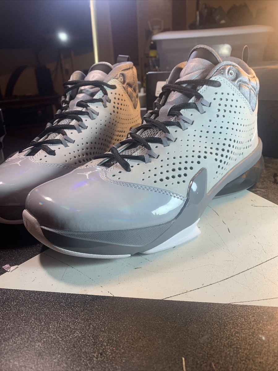 Nike Air Jordan Flight Time 14.5 Gray Size 12 - Wolf Grey White Black Basketball Jordan Flight Time 14.5 Gray for Sale | Authenticity  main image 4