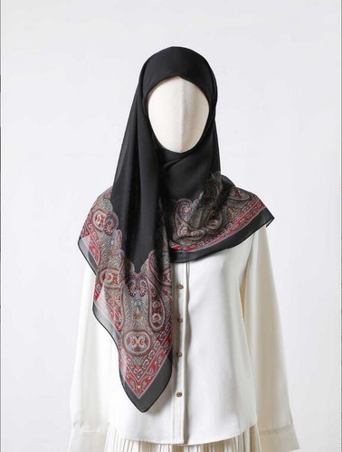 Muslim Chiffon Versatile Scarf High Quality Female Sunscreen Wrap Long Scarf - Picture 3 of 25