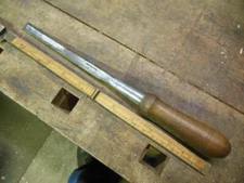 Vintage Buck Brothers  1/2"  bevel edge socket chisel old carving tool