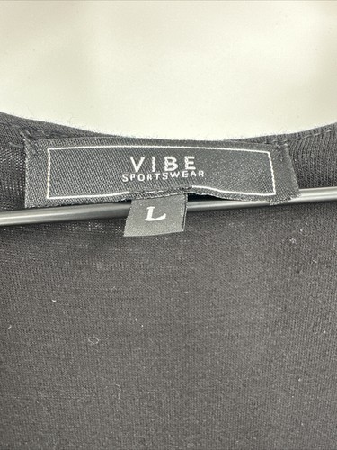 Vibe Sportswear Dress, Black, Size Large, Sleek Fit, - Picture 2 of 6
