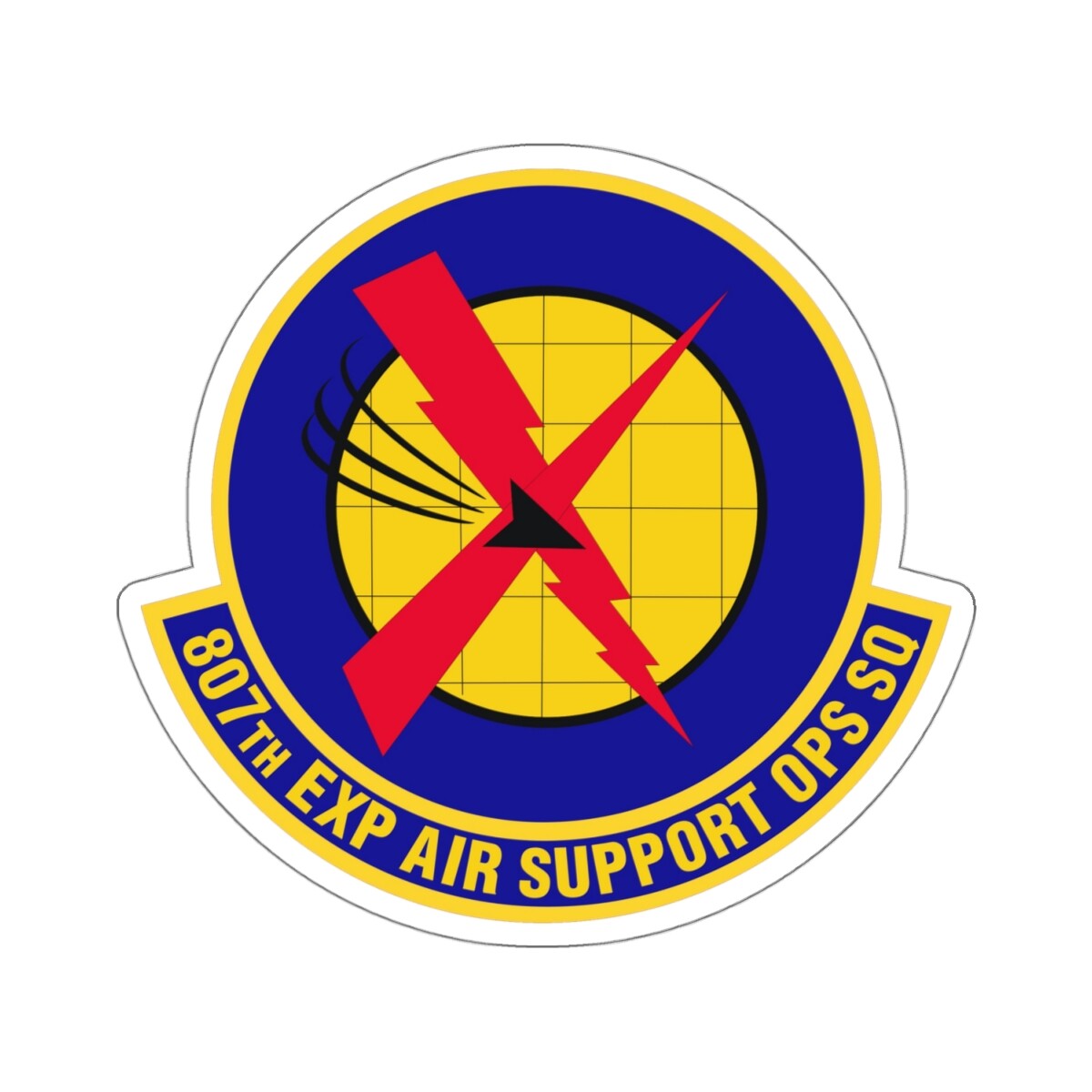 807th Exped Air Support Ops Sq (U.S. Air Force) STICKER