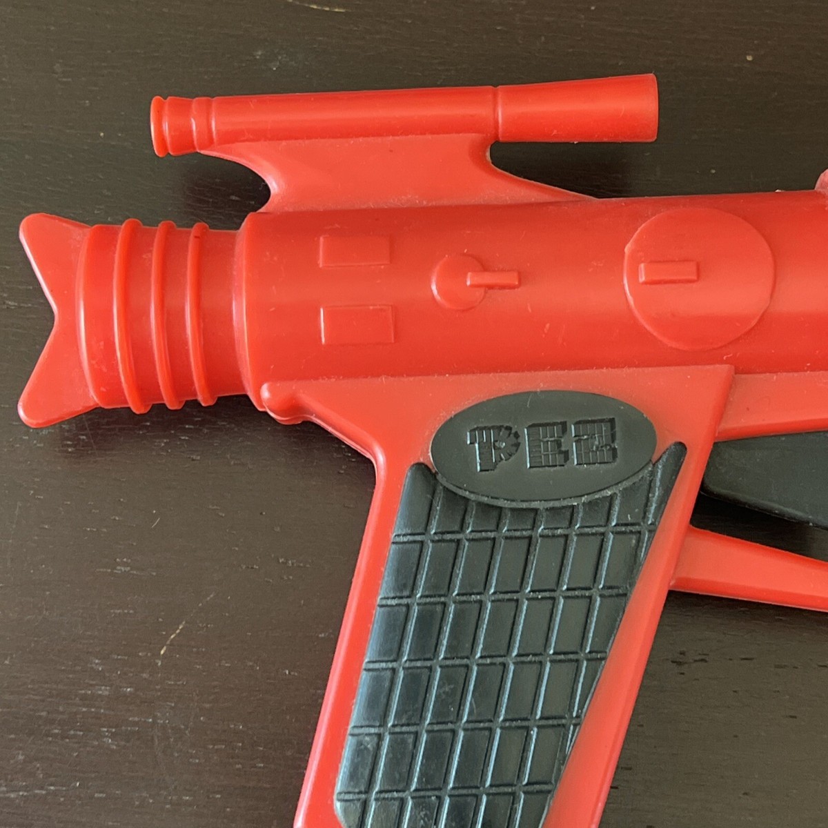 ラスト1個★PEZペッツ★SPACE GUN★スペースガン② ★希少80年代物 PEZ SPACE GUN RED & BLACK COMPLETE 1981 AUSTRIA VINTAGE