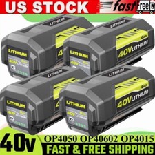 For Ryobi 40V Battery 6.0Ah Lithium New OP4050 OP40602 OP40261 OP4060 OP4030 40V