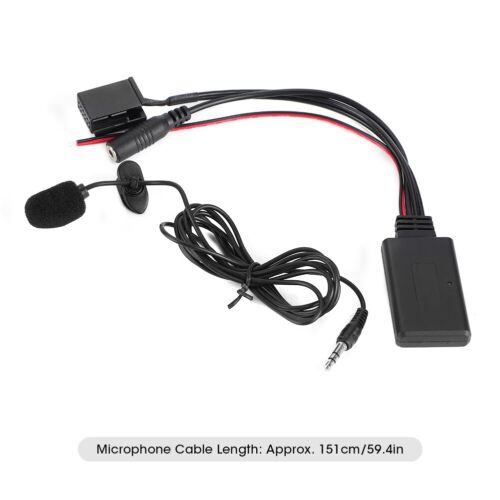 EMB AUXIN Audio Cable Adapter Car Stereo Microphone Fit For Opel CD30 - Zdjęcie 1 z 12