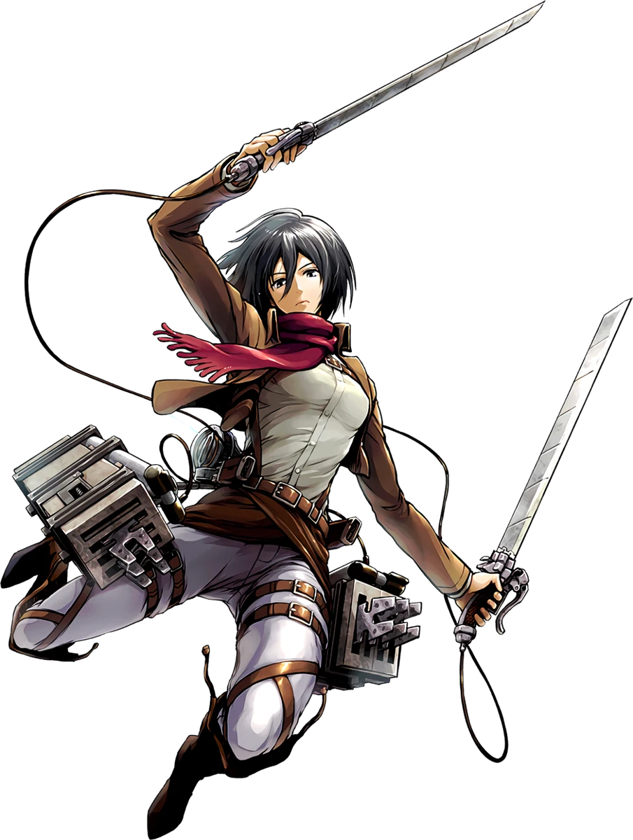 Mikasa Ackerman Attack on Titan v8 Weatherproof Anime Sticker 6" Car Decal  | eBay