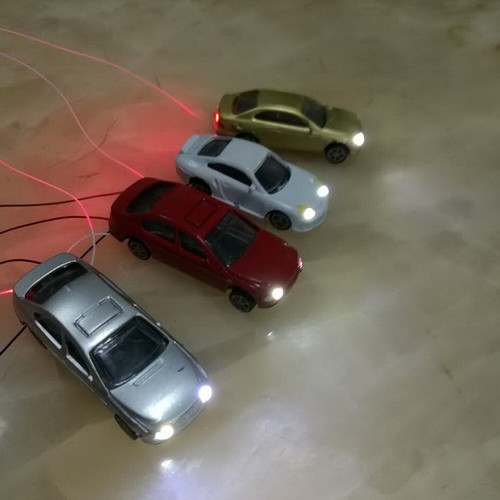 Sandtisch Auto Modellauto Spur N Szene Farbmodellauto Kann Aufleuchten Werkzeug - Bild 4 von 12
