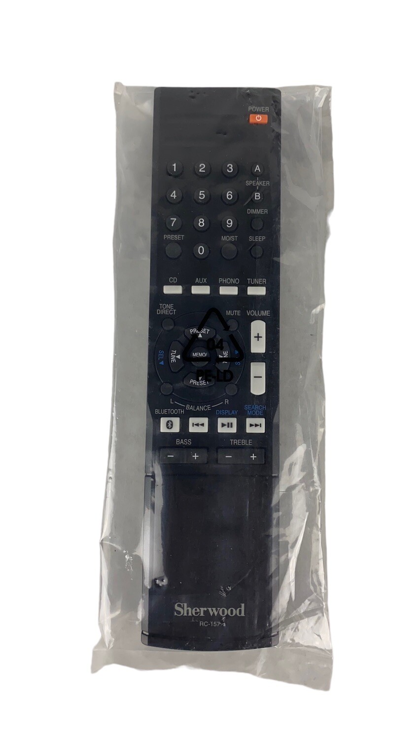 НОВЫЙ Оригинальный пульт дистанционного управления для замены AV-ресивера Sherwood RC-157 OEM Черный