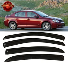 Out-Channel Window Visor Sun Vent Rain Wind Guard Shade For 05-10 Cobalt Sedan