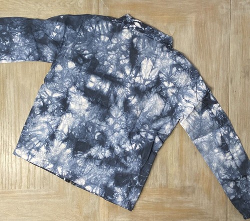 Giacca Uomo Harrington XS Tie Dye Cappotto Blu Bomber Prezzo di ricambio £60 Boohoo Man - Foto 5 di 13