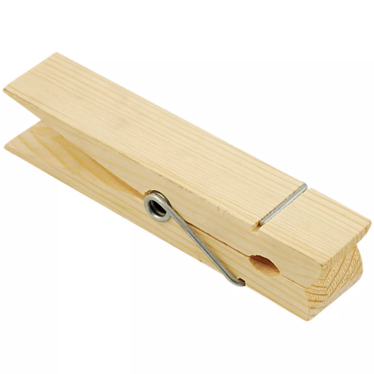 Wood Jumbo Clothespin-Natural 5.875 1/Pkg, CW620