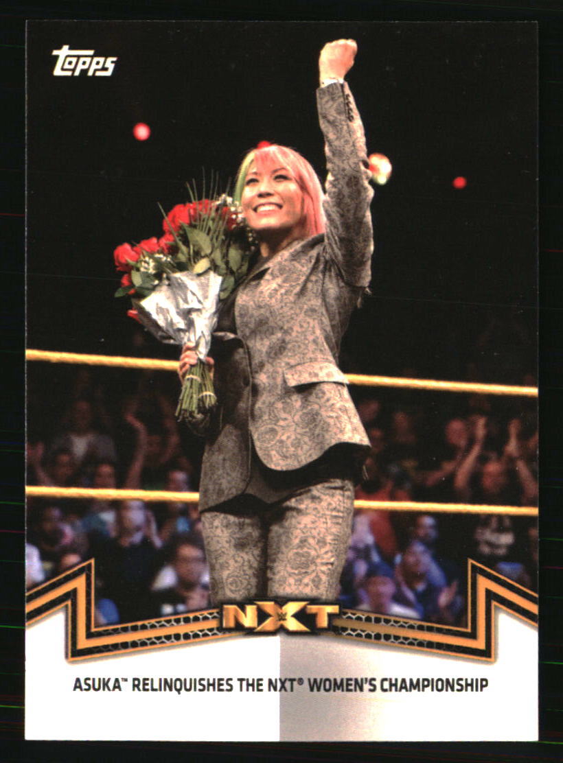Asuka 2018 Topps WWE Women's Division #NXT-29 WRESTLING Card