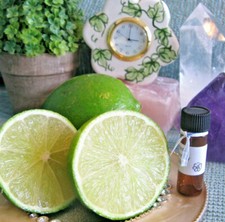 NEW NATURAL HAWAIIAN ISLAND FRESH LIME CITRUS FRAGRANCE BODY OIL--4ml.