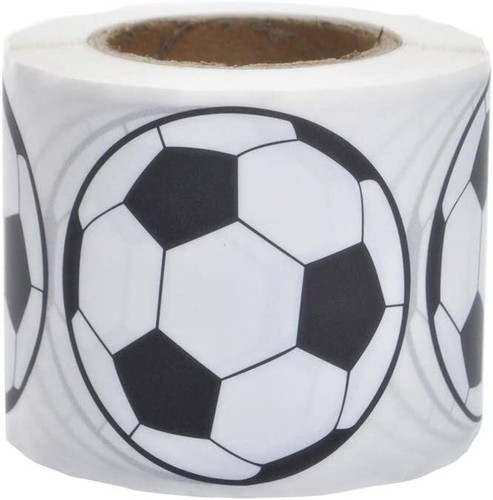 2"Dia Basketball Sticker, Tennis Sticker, Football Sticker Sports Ball Stickers - Bild 8 von 12