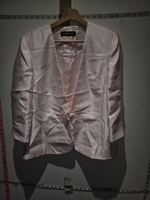 Jacques Vert Blazer / Size 16 / Womens / Pink / Polyester Express Shipping