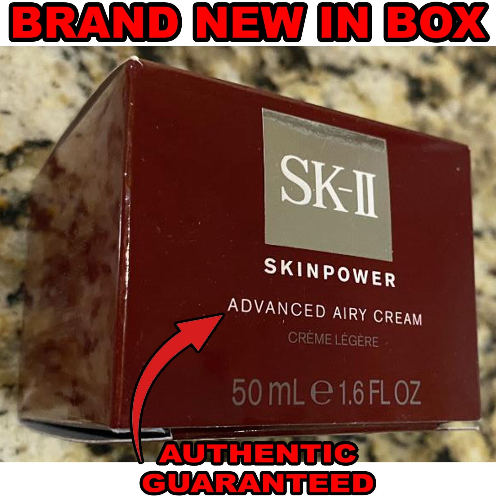 SK-II SKIN POWER Advanced AIRY CREAM Anti-Aging Face Cream 50mL AUTHENTIC