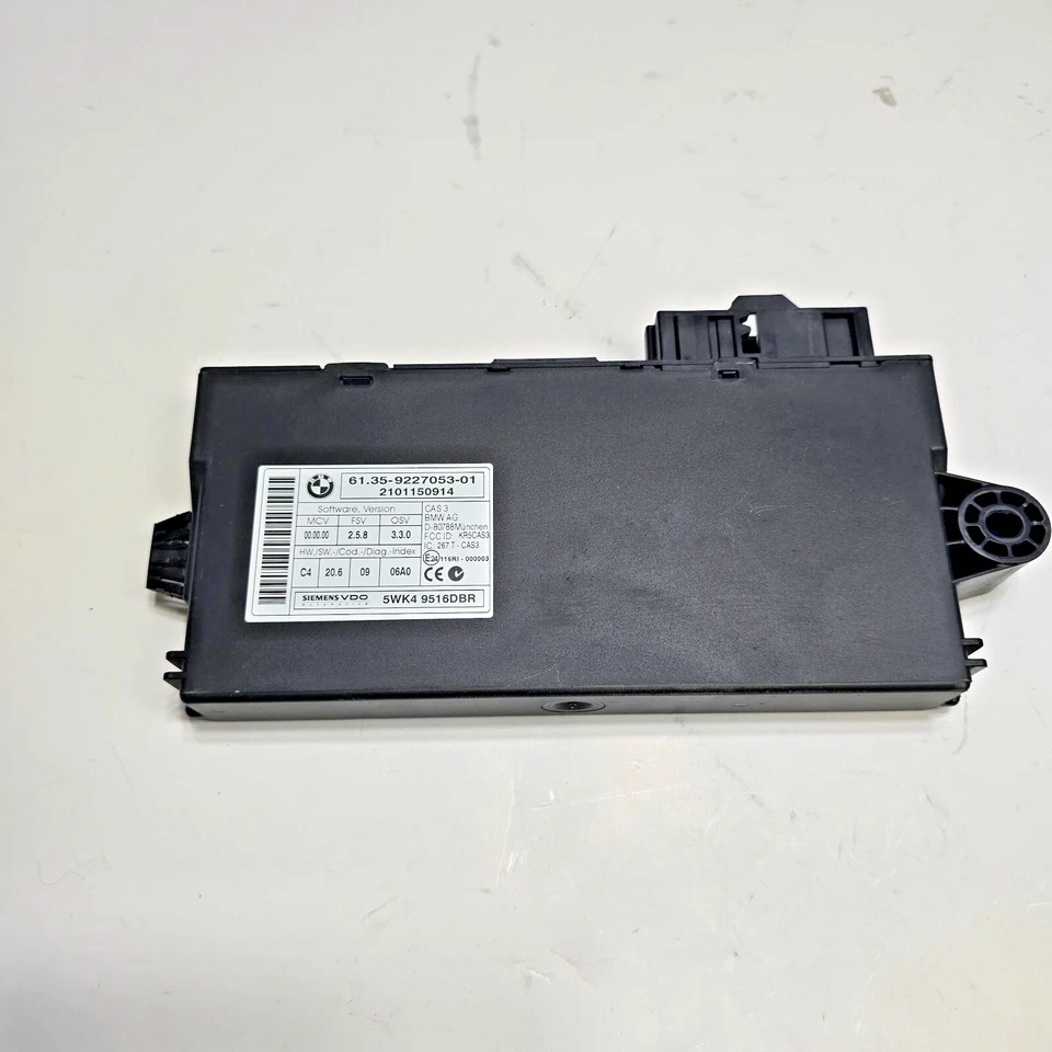 06-13 BMW 328i 335i 535i E90 E92 E93 CAS 3 Body Control Module 9227053-01 OEM - Image 2 of 4