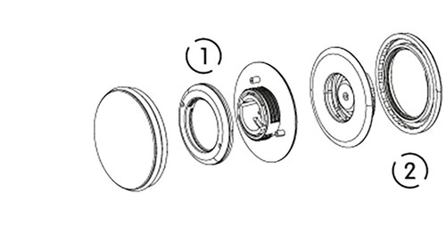 Fidlock Mini Drehgriff A - magnetischer taktischer Stecker Befestigungsschnalle - Bild 2 von 3