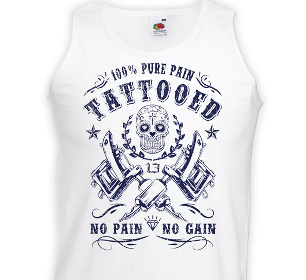 D bardeur TATTOOED PURE PAIN Tattoo Tatouage Dermographe Old