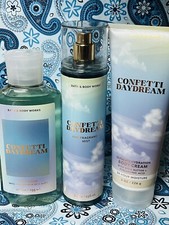 Confetti Daydream Bath  Body Works Mist/Body Wash/ Body Cream